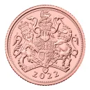 Großbritannien 1/2 Pfund Sovereign Goldmünze 2022 - The Half Sovereign | Motiv: Königin Elizabeth ( Elizabeth II. )