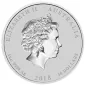 Preview: 1 Kilo Silbermünze Australien 2018 - Lunar Serie 2 - Motiv: HUND *
