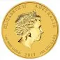 Preview: 1 Unze Goldmünze Australien 2017 - Lunar Serie 2 - Motiv: HAHN