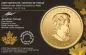 Preview: 1 Unze 99999 Goldmünze Kanada 2014 - Call of the Wild Serie - Howling Wolf im Blister | 1. Ausgabe