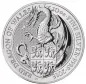 Preview: 10 Unze Silbermünze Großbritannien 2018 - The Queen's Beasts | Roter Drache von Wales - Red Dragon of Wales *