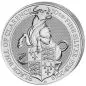 Preview: 10 Unze Silbermünze Großbritannien 2019 - The Queen's Beasts | Black Bull of Clearance