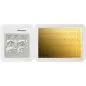 Preview: 50 x 1 Gramm CombiBar Goldtafel von Heraeus aus 999,9 Feingold im Originalblister. Die Goldtafel besteht aus 50 einzeln abtrennbaren 1-Gramm-Goldbarren mit LBMA-Zertifizierung.