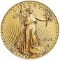 Preview: 1 Unze Goldmünze USA 2021 American Eagle Type 2 aus 916,67 Gold mit Lady Liberty auf der Vorderseite und dem neuen Weißkopfseeadler der Type-2-Serie auf der Rückseite.