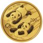 Mobile Preview: 15 Gramm Goldmünze China 2022 - Panda | 40. Jahrestag - 40th Anniversary