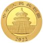 Mobile Preview: 15 Gramm Goldmünze China 2022 - Panda | 40. Jahrestag - 40th Anniversary