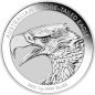 Mobile Preview: 1 Unze Silbermünze Australien 2022 - Keilschwanzadler (Wedge-Tailed Eagle) | 9. Ausgabe