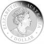 Mobile Preview: 1 Unze Silbermünze Australien 2022 - Keilschwanzadler (Wedge-Tailed Eagle) | 9. Ausgabe