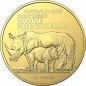 Preview: 1 Unze Goldmünze Australien 2023 | Serie: Australia Zoo - Motiv: Breitmaulnashorn - Southern White Rhinoceros