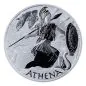 Preview: 1 Unze Silbermünze Tuvalu 2022 | Serie: Gods of Olympus - Motiv: Athena