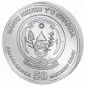 Preview: 1 Unze Silbermünze Ruanda 2023 in Polierter Platte | Lunar Serie - Motiv: HASE