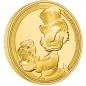 Preview: 1/4 Unze Goldmünze Niue 2022 in Polierte Platte | Disney`s Classics Ausgabe - Motiv: 75 jähriges Jubiläum Dagobert Duck ™ - Scrooge McDuck ™