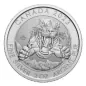 Preview: Kanada 10 Dollars | 2 Unze Silbermünze 2023 | Serie: Ice Age - Motiv: Säbelzahnkatze ( Smilodon Sabre - Toothed Cat )