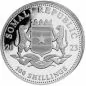 Mobile Preview: Somalia First Struck Silbermünzen SET 2023 - Elefant | 7er Münz Set