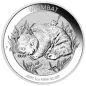 Mobile Preview: 1 Unze Silbermünze Australien 2023 - Wombat