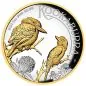 Preview: 2 Unze Silbermünze Australien 2023 - Kookaburra vergoldet in HIGH RELIEF und Polierte Platte