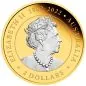 Preview: 2 Unze Silbermünze Australien 2023 - Känguru vergoldet im Münzetui und Zertifikat | Perth Mint Variante