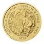 Preview: 1/4 Unze Goldmünze Großbritannien 2024 - The Royal Tudor Beasts Collection | Motiv: Seymour Unicorn