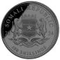 Preview: 2 x 1 Unze Silbermünzen SET Somalia 2024 - Elefant mit Ruthenium veredelt | Black & White Edition | 8. Ausgabe | Nur 500 Exemplare
