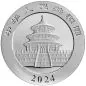 Preview: 2 x 30 Gramm Silbermünzen China 2024 - Panda SET Night & Day in Farbe inkl. Münzetui und Zertifikat | Variante 1