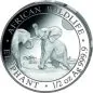 Preview: Somalia First Struck Silbermünzen SET 2024 - Elefant | 7er Münz Set