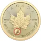 Preview: 1/10 Unze Goldmünze Kanada 2024 im Blister - Maple Leaf | Treasured Gold Maple Leaf First Strikes - Privy Mark: Polar Bear ( Premium Bullion )