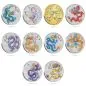 Preview: Australien Silbermünzen SET 2024 in Farbe und vergoldet - Lunar Serie 3 - Motiv: DRACHE | 10er Münz Set ( Year of the Dragon 1/2oz Silver Ten-Coin Set )