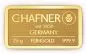 Preview: 25 Gramm Goldbarren C.HAFNER in Blister mit Seriennummer