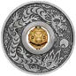 Preview: 1 Unze Silbermünze Tuvalu 2024 Rotating Charm in Antique Finish | Lunar Serie - Motiv: YEAR OF THE DRAGON ( Drache)