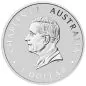 Preview: 1 Unze Silbermünze Australien 2024 in Farbe - Emu