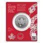 Preview: 1 Unze Silbermünze Kanada 2025 im Blister - Maple Leaf | Treasured Silver Maple Leaf - Privy Mark: Year of the Snake - Jahr der Schlange ( Premium Bullion )