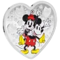 Preview: 1 Unze Silbermünze Niue 2025 Polierte Platte in Farbe | Disney`s ™ Love Ausgabe | Mickey and Minnie Mouse ™ - Disney I Love Us ™ *