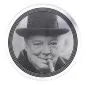 Preview: 1 Unze Silbermünze Niue 2025 | Icons of Inspiration - Motiv: Winston Churchill