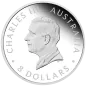 Preview: 5 Unze Silbermünze Australien 2025 - Kookaburra Incused in HIGH RELIEF und Polierte Platte