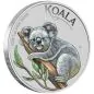 Preview: 1 Unze Silbermünze Australien 2025 Blister in Farbe - Koala | Brisbane Money Expo ANDA Special
