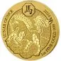 Preview: 1 Unze Goldmünze Ruanda 2026 | Lunar Serie - Motiv: PFERD