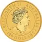 Preview: „Goldmünze 1 Unze Australien 2021 mit dem Motiv der Super Pit Goldmine, geprägt von der Perth Mint, Vorderseite mit Queen Elizabeth II, Rückseite zeigt die offene Mine in feiner Detailarbeit.“
