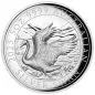 Preview: Hochwertige 5-Unzen-Silbermünze 2025 „The Swan“ der Perth Mint in High Relief und Polierter Platte. Geliefert im Etui mit Zertifikat und Umkarton, limitiert auf 500 Stück.
