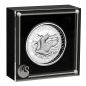 Preview: Hochwertige 5-Unzen-Silbermünze 2025 „The Swan“ der Perth Mint in High Relief und Polierter Platte. Geliefert im Etui mit Zertifikat und Umkarton, limitiert auf 500 Stück.