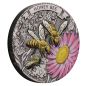 Preview: Silbermünze 2025 aus Australien mit farbigem Emu-Motiv im Antique Finish, 2 Unzen Feinsilber, Auslieferung in Etui mit Zertifikat, limitierte Auflage von 2.000 Stück.