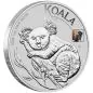 Preview: 1 Unze Silbermünze Australien 2025 Koala im Blister, Sonderausgabe der Perth Mint zur ANA World's Fair of Money, mit Bison Privy Mark, limitierte Auflage 2.500 Stück