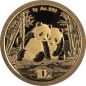 Preview: 1 Gramm Goldmünze China 2026 mit Panda-Motiv, geprägt von der China Mint, Vorderseite mit Prägezeichen, Rückseite mit detailliertem Panda-Design.
