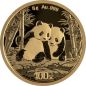 Preview: 8 Gramm Goldmünze China 2026, Vorderseite mit Panda-Motiv, Rückseite mit Himmelstempel in Peking, geprägt von der China Mint, Bullionqualität 999 Feingold.
