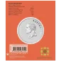 Preview: 1-Unzen-Silbermünze Australien 2025 im offiziellen Blister. Motiv: Koala. Zusätzlich farbiges Panda-Privy-Mark. Limitierte Messeausgabe zur Beijing International Coin Expo.