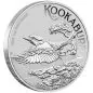 Preview: 1 Unze Silbermünze Australien 2026 Kookaburra aus 999,9 Feinsilber, geprägt von der Perth Mint, jährlich wechselndes Kookaburra Motiv, einzeln in Münzkapsel verpackt.