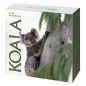 Preview: 1 Unze Silbermünze Australien 2026 Koala High Relief Polierte Platte aus 999,9 Feinsilber, 3. Ausgabe der RAM Serie, Koala Motiv hochreliefiert, ausgeliefert in Münzetui mit Zertifikat und Umverpackung.