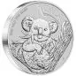 Preview: 1 Kilo Silbermünze Australien 2026 Koala aus 999,9er Feinsilber, großformatige Bullionausgabe der Perth Mint mit Koala-Motiv und Porträt von König Charles III.
