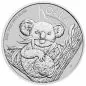 Preview: 1 Kilo Silbermünze Australien 2026 Koala aus 999,9er Feinsilber, großformatige Bullionausgabe der Perth Mint mit Koala-Motiv und Porträt von König Charles III.