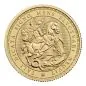 Preview: „1/4 Unze Goldmünze Großbritannien 2026 – Britannia mit Porträt von König Charles III. Vorderseite zeigt das offizielle Porträt des Königs, Rückseite die klassische Darstellung der Britannia.“