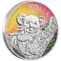 Preview: 1 Unze Silbermünze Australien 2026 Blister in Farbe - Koala | Brisbane Money Expo ANDA Special